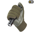 Стрелковые, тактические перчатки с манжетами-резинками Assault Tactical Mk.8 Olive (Олива) Размер S - изображение 7