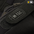 Стрелковые тактические перчатки с интегрированной защитой костяшек и липучкой на запястье M-Tac Assault Tactical Mk.5 Black (Черные) Размер XL - изображение 5