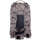 Рюкзак тактический штурмовой SILVER KNIGHT TY-7401 размер 40х23х23см 21л Камуфляж Серый - изображение 4