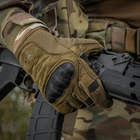Тактические перчатки со встроенной защитой M-Tac Assault Tactical Mk.6 Olive (Олива) Размер S - изображение 11
