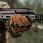 Тактические перчатки со встроенной защитой M-Tac Assault Tactical Mk.6 Coyote (Койот) Размер M - изображение 9