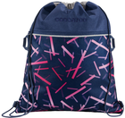 Worek-plecak na buty Coocazoo RocketPocket II Fix Cyber Pink 43x34 cm (4047443447456)