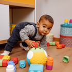 Zabawka sorter Clementoni Soft Clemmy Edukacyjna piłka sensoryczna (8005125176892) - obraz 6