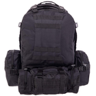 Рюкзак тактический штурмовой трехдневный SP-Sport ZK-5504 размер 48x31x20 30л Черный - изображение 2