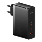 Мережевий зарядний пристрій BASEUS GaN5 Pro Fast Charger 140W USB+2Type-C 5A Black