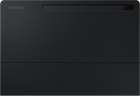 Etui z klawiaturą Samsung Bookcover Keyboard EF-DT730UB do Galaxy Tab S7+/S7 FE/ S8+ Czarny (8806092259799) - obraz 1