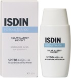 Fluid przeciwsłoneczny do twarzy Isdin Fotoultra 100 Solar Allergy Protect SPF 50+ 50 ml (8429420280113) - obraz 1