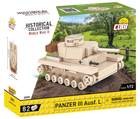 Klocki Cobi Historical Collection World War 2 Panzer 3 103 części (5902251030902) - obraz 1