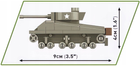 Klocki Cobi Historical Collection World War 2 M4 A3 Sherman 103 części (5902251030896) - obraz 4