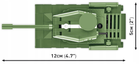 Klocki Cobi Historical Collection World War 2 IS-2 130 elementów (5902251030988) - obraz 4