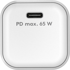 Ładowarka sieciowa Goobay USB-C PD GaN Fast Charger Nano 65W White - obraz 5