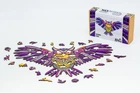 Деревянные пазлы PuzzleOK Очаровательная Сова 41,1*24,9 см, в картонной упаковке, 120 деталей