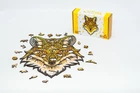 Дерев'яні пазли PuzzleOK Зачарований Лис 28,8*36,4 см, в картонному пакуванні, 120 деталей