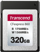Karta pamęnci Transcend CFexpress Type A 320GB UHS-II (TS320GCFE860) - obraz 1