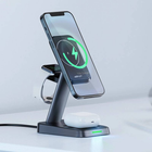 Bezprzewodowa stacja ładowania Acefast Wireless Charger 15W do iPhone, Apple Watch and Apple AirPods Black (6974316280903) - obraz 7