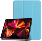 Etui z klapką iLike Tri-Fold Eco-Leather Stand Case do Samsung Galaxy Tab S9 FE 10.9" Sky Blue (ILK-TRC-S13-SB) - obraz 1