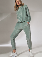 Спортивні штани жіночі Figl M746 L М'ятні (5902194386890) - зображення 3