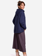 Bluza damska rozpinana streetwear z kapturem BeWear B166 2XL/3XL Niebieska (5903068484216) - obraz 4