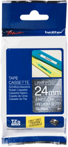 Etykiety termotransferowe Brother TZEPR955 Tape cassettes Premium 24 mm Silver/White (TZEPR955) - obraz 2