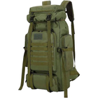 Рюкзак для похода 70л VN-870 Хаки 70х35х16 см