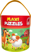 Puzzle Roter Kafer 2 w 1 Farma w tubie 63 elementy (5903858960289)