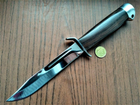 Нож Нескладний Вінтажний Фінка Високоякісна сталь 440С - зображення 9