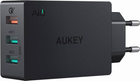 Мережевий зарядний пристрій Aukey PA-T14 3xUSB Quick Charge 3.0 7.8A 42W (601629298375) - зображення 1