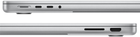 Ноутбук Apple MacBook Pro 14" M3 16/512GB 2023 Custom (Z1A9000N9) Silver - зображення 5