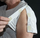 Адаптивна футболка Кіраса для раненых трикотаж меланж ХL (50) 427-1 - изображение 3