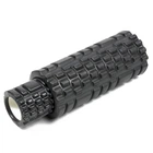 Масажний ролик EasyFit Grid Roller Double 33 см Чорний 4630242