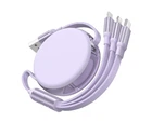 Кабель 3 - в - 1 тройной рулетка HOCO X78 3 in 1 USB to Lightning + Type-C + MicroUSB