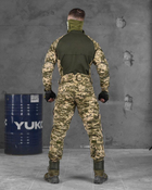 Тактический костюм с усиленными коленями весна/лето штаны+убакс 2XL пиксель (85877) - изображение 4