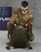 Тактический рюкзак MIL-TEC Assault 36 л Olive ЛГ7149 - изображение 9