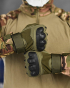 Тактичні рукавички stendboy haki M - зображення 3