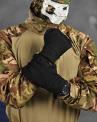 Перчатки Patriot BH откидные пальцы, резиновые накладки black 2XL - изображение 3