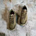 Жіночі Тактичні Літні кросівки. Олива. Шкіра натуральна 40р (26,5см) DSLF-2144-40 - зображення 4