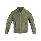 Куртка літня Sturm Mil-Tec US Summer MA1 Flight Jacket Olive XL (10401501) - зображення 1