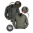 Куртка літня Sturm Mil-Tec US Summer MA1 Flight Jacket Olive XL (10401501) - зображення 8