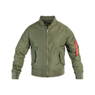 Куртка літня Sturm Mil-Tec US Summer MA1 Flight Jacket Olive L (10401501) - изображение 1