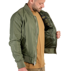 Куртка літня Sturm Mil-Tec US Summer MA1 Flight Jacket Olive L (10401501) - изображение 3