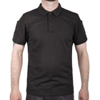 Футболка Поло тактична Sturm Mil-Tec TACTICAL QUICK DRY POLOSHIRT Black M (10961002) - изображение 1