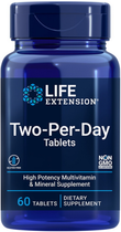 Мультивітаміни Life Extension Two-Per-Day Tablets 60 табл