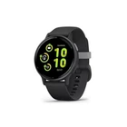 Смарт-годинник Garmin vivoactive 5 Slate Aluminum Bezel with Black Case and Silicone Band (010-02862-10)