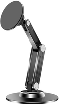 Uchwyt do telefonu iLike STM3 Metal Smartphone Magnetic Fix Holder Stand 360 Rotation Black (ILK-STM3) - obraz 1