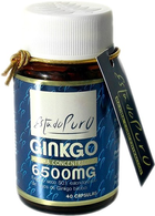 Suplement diety Tongil Estado Puro Ginkgo 6500 Mg 40 caps (8436005300678) - obraz 2
