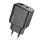 Мережевий зарядний пристрій HOCO CS23A Sunlight 30 Вт PD+QC USB Type-C + USB-A чорний