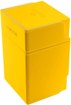 Pudełko na karty Gamegenic Watchtower 100+ Convertible Yellow (4251715410288)