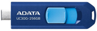 Pendrive Adata 256GB USB-C Blue (ACHO-UC300-256G-RNB/BU) - obraz 1