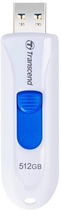 Pendrive Transcend 512GB USB 3.1 White (TS512GJF790W) - obraz 2