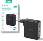 Ładowarka sieciowa Aukey PA-B7O Omnia II GaN 3xUSB 140W PD3.1 PPS EU/US/UK (689323785766) - obraz 5